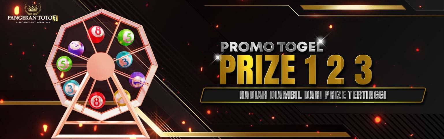 PROMO BONUS PRIZE 1 2 3
